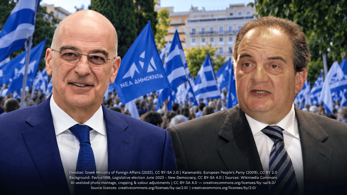 Ο Δένδιας «υιοθετεί» Καραμανλή, γιατί ξέρει ότι θα μείνει στη ΝΔ